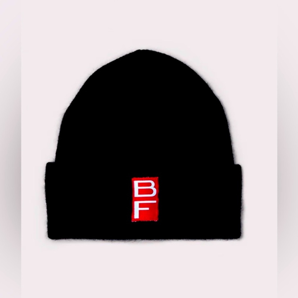 BY FAR    BLACK ALPACA HAT